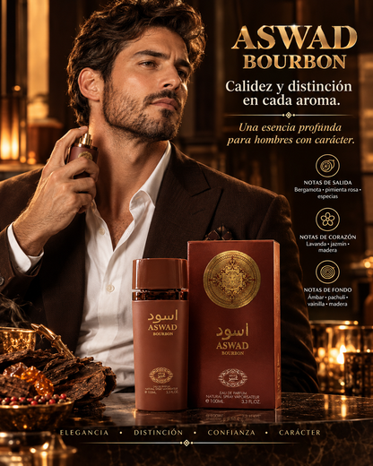 ASWAD™ PACK PERFUMES ÁRABE HOMBRE - 100ml