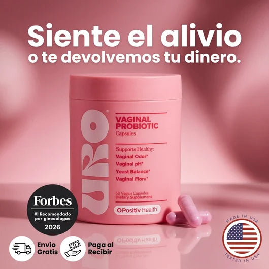 URO™ - Probiótico Vaginal 60 Cápsulas